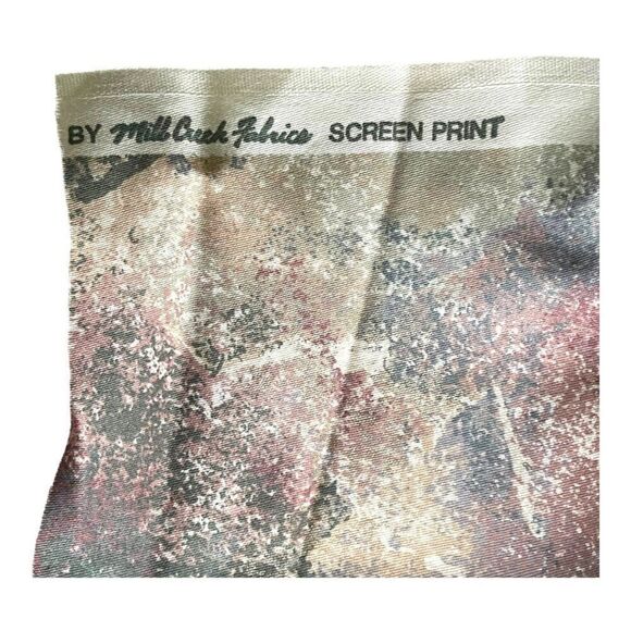 Vintage Abstract Fabric Remnants 3 pieces Retro Indoor Outdoor Stain Resistant - Picture 2 of 11